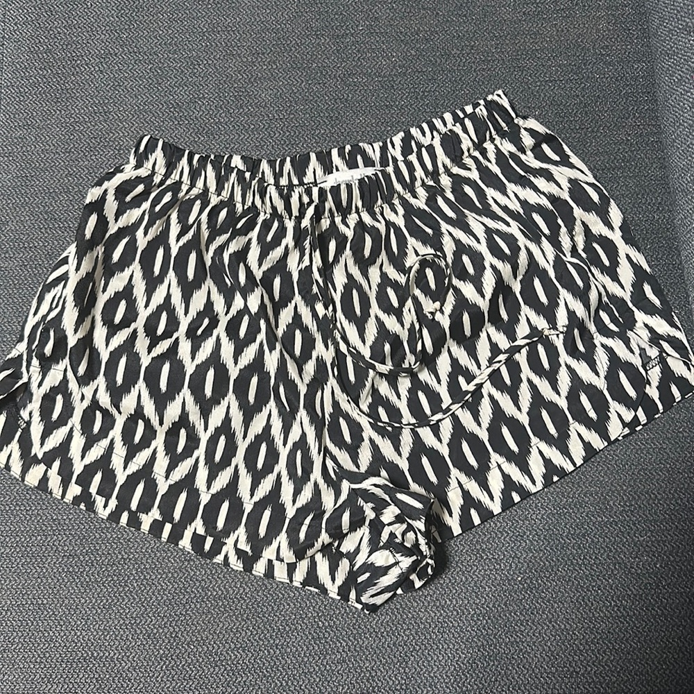 Print Polyester Shorts